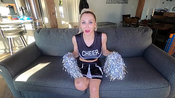 cheerleader blonde beautiful