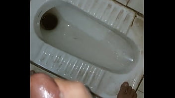 masterbating onthe toilet