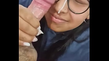 cute girl bj facial