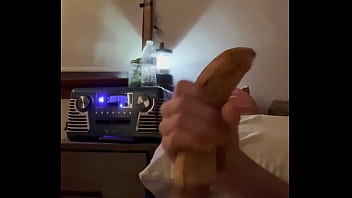 guy fucking banana peel