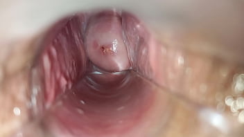 fixing stuff inside vagina