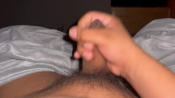 youn teen hairy solo