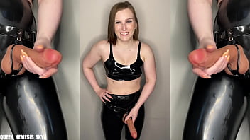 cum eating instruction fetish