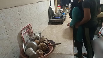 hard sex in kitchen