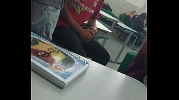 na sala de aula