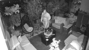 cam caught jerking