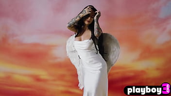 angel naked ass