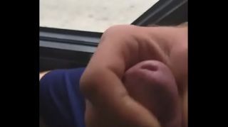 sleeping on a bus