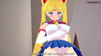 sailor moon pov blowjob