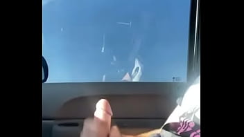 driving and jerking off