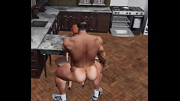 up her white ass
