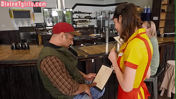 waitress fucked