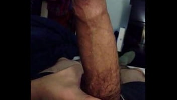 me rubbing penis