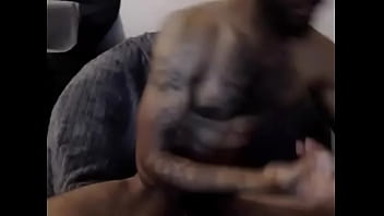 black solo masturbating